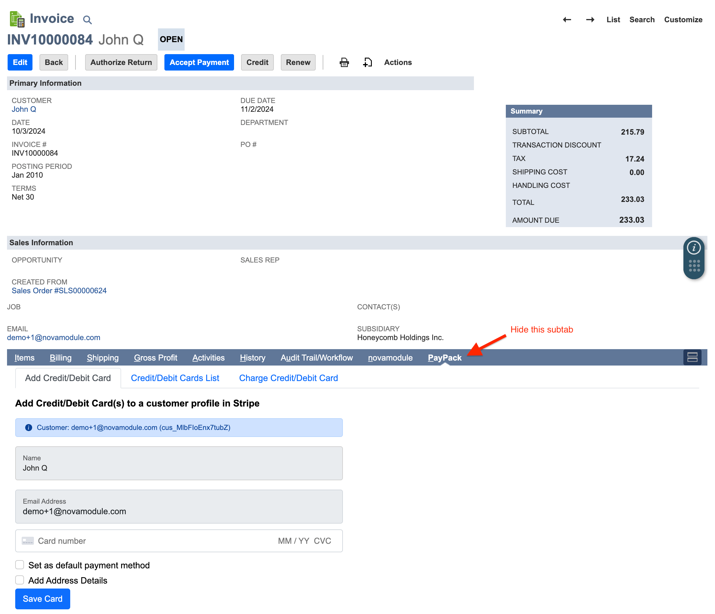 NetSuite Invoice PayPack Tab.png