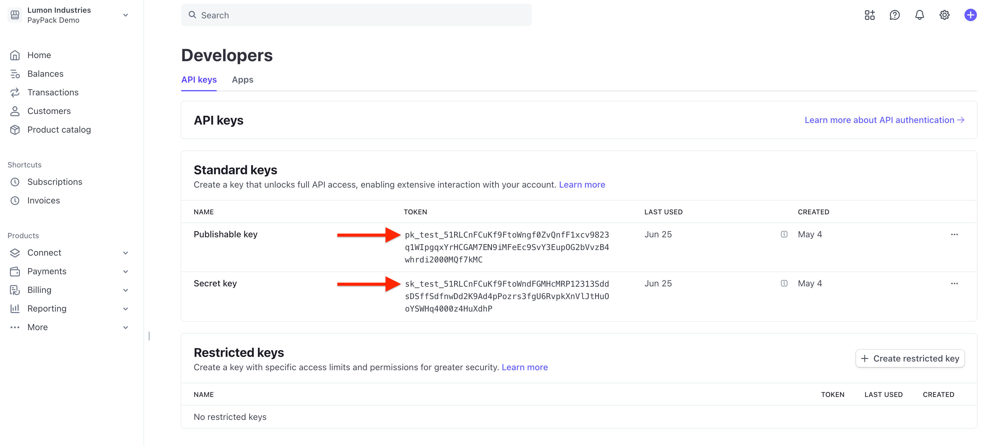 Stripe Developers API Keys.png