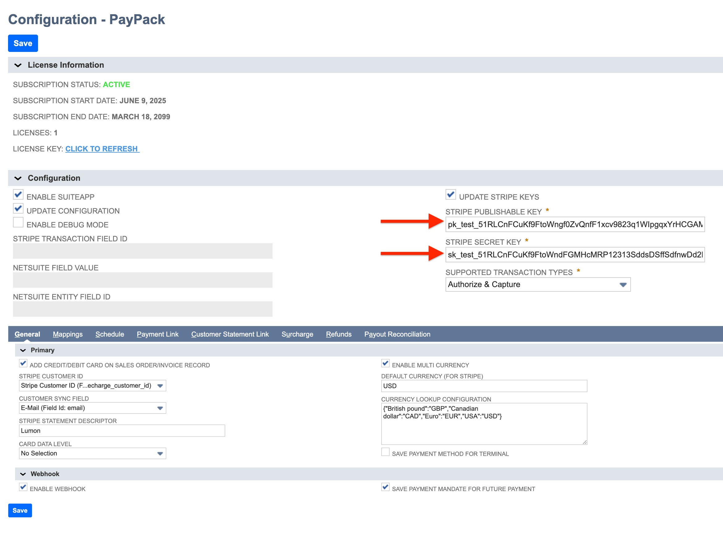 PayPack Configuration - Add Stripe Keys.png