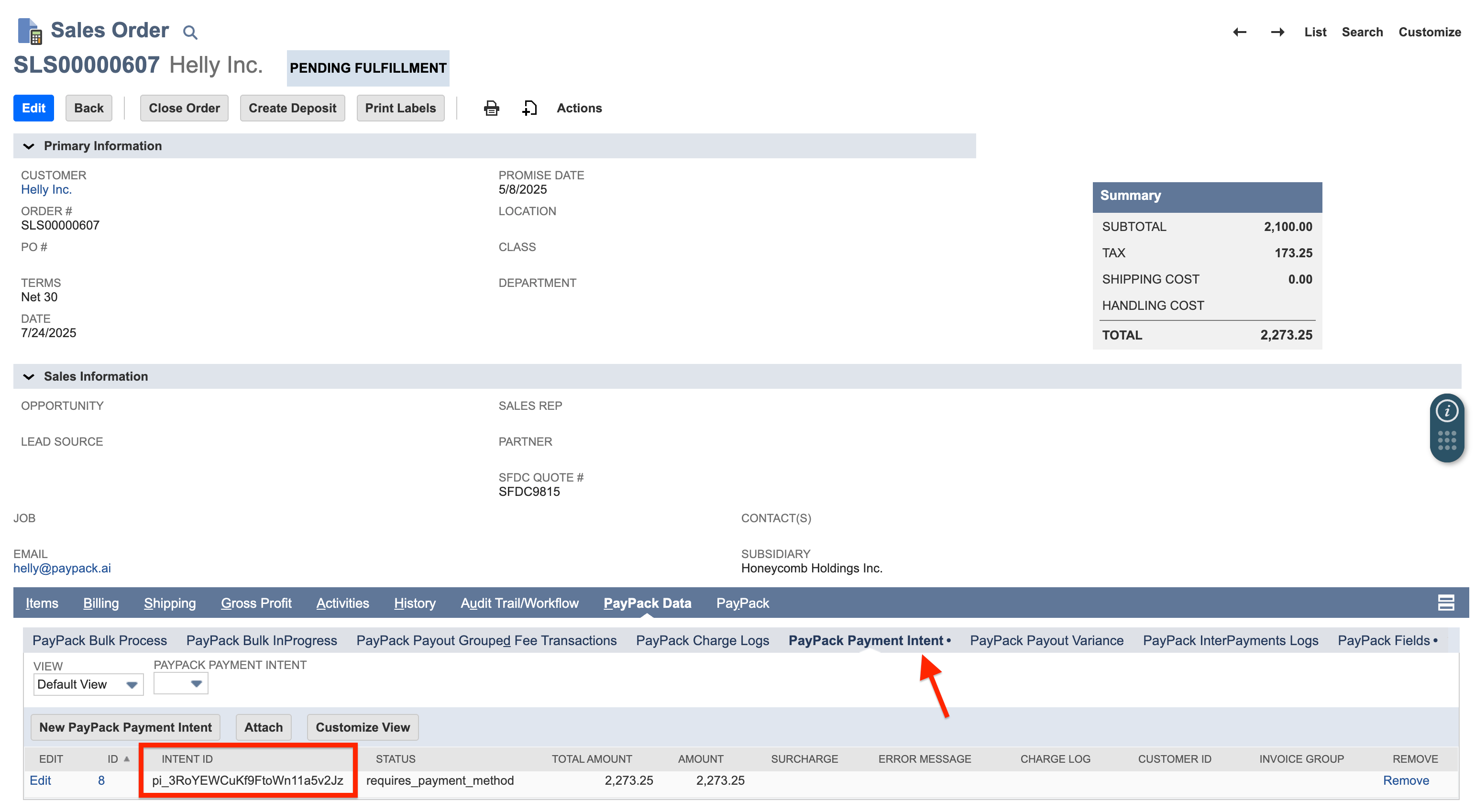 PayPack Payment Intent ID.png