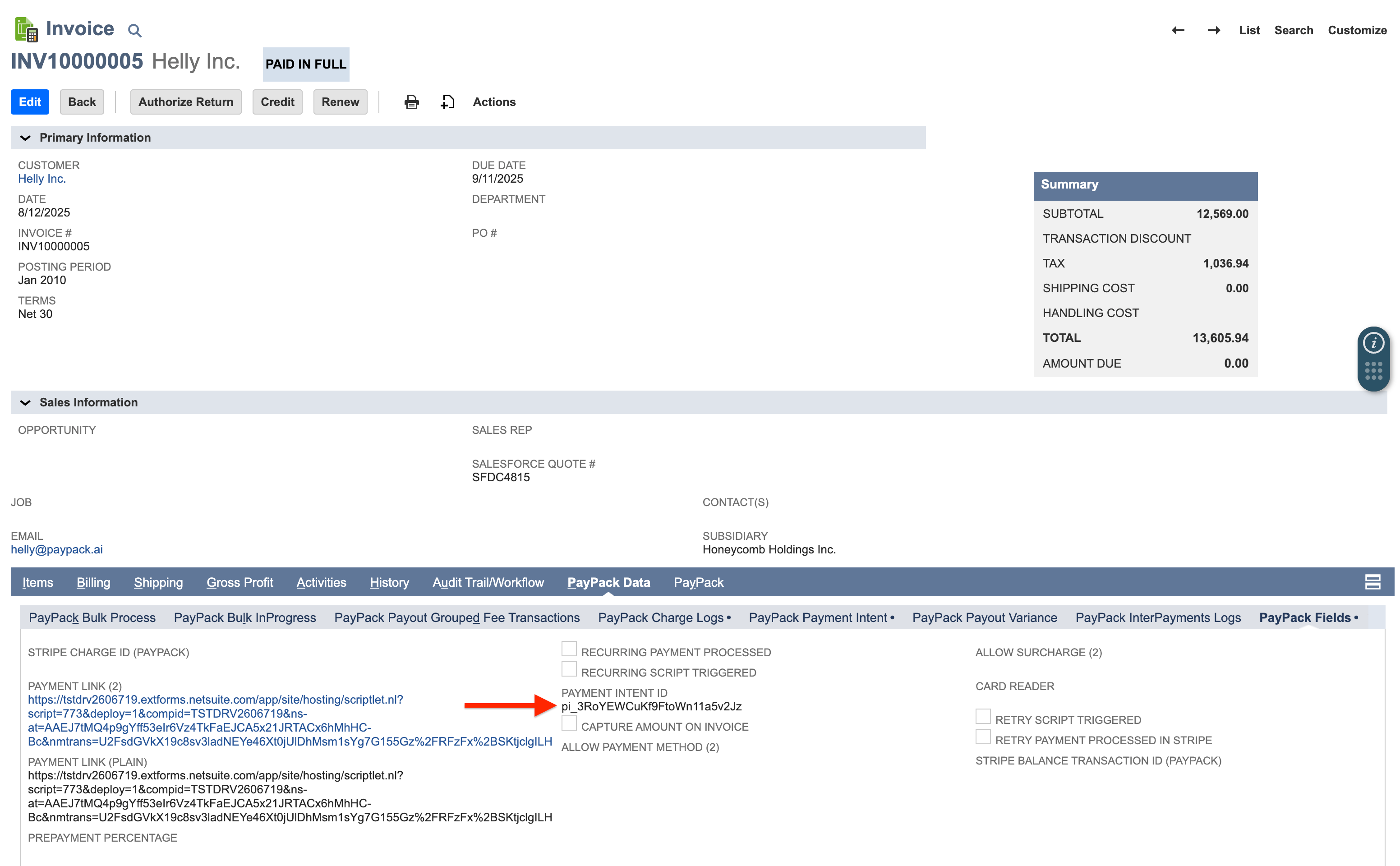 Invoice - PayPack Payment Intent ID.png