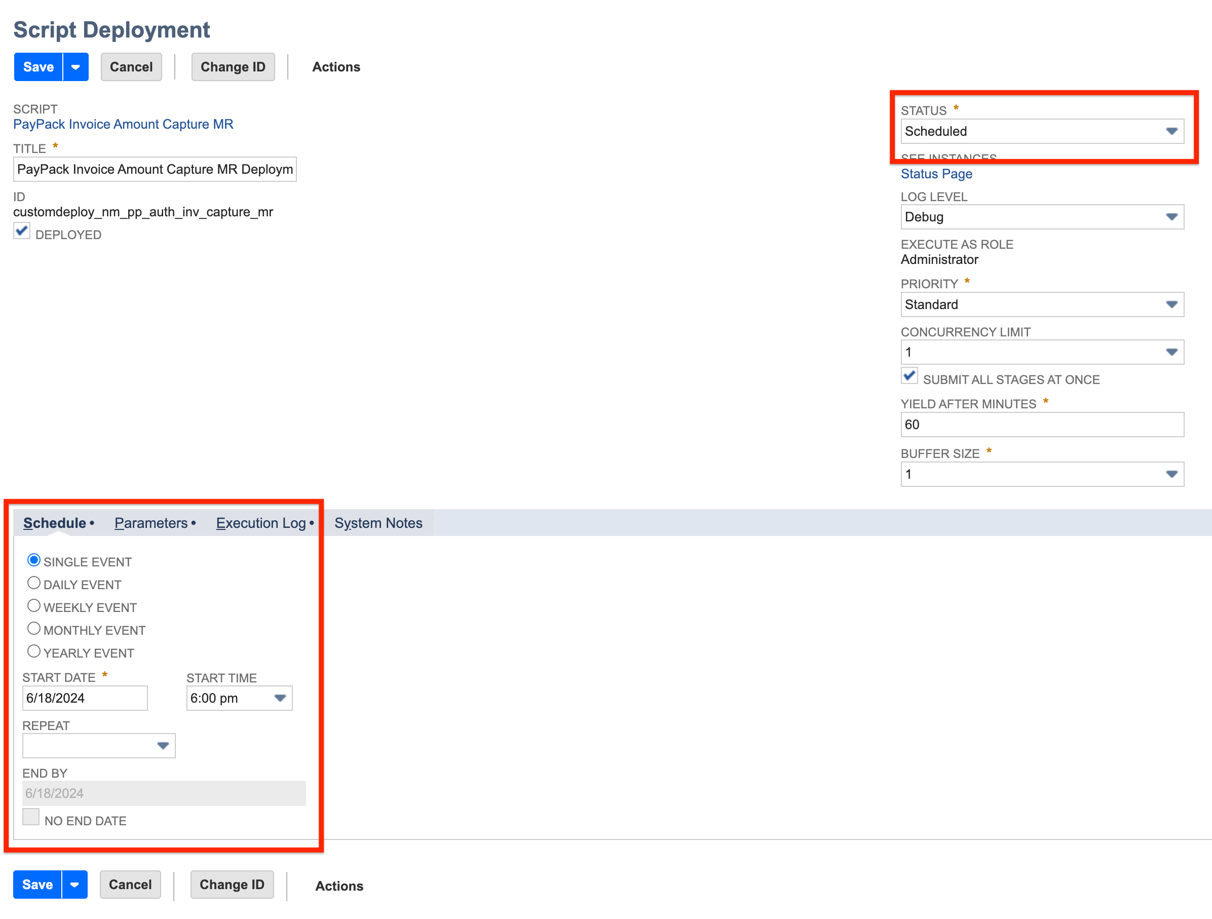 Schedule Script Deployment for Invoice.png