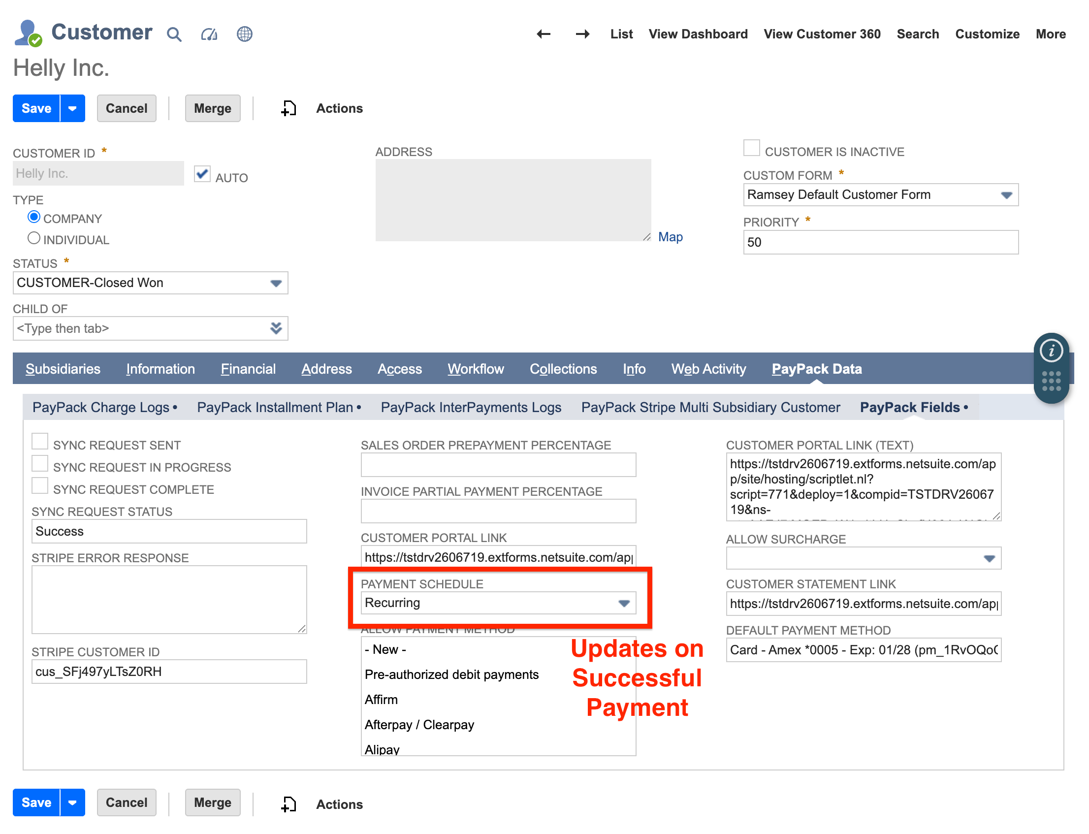 NetSuite Customer - Payment Schedule Setting.png