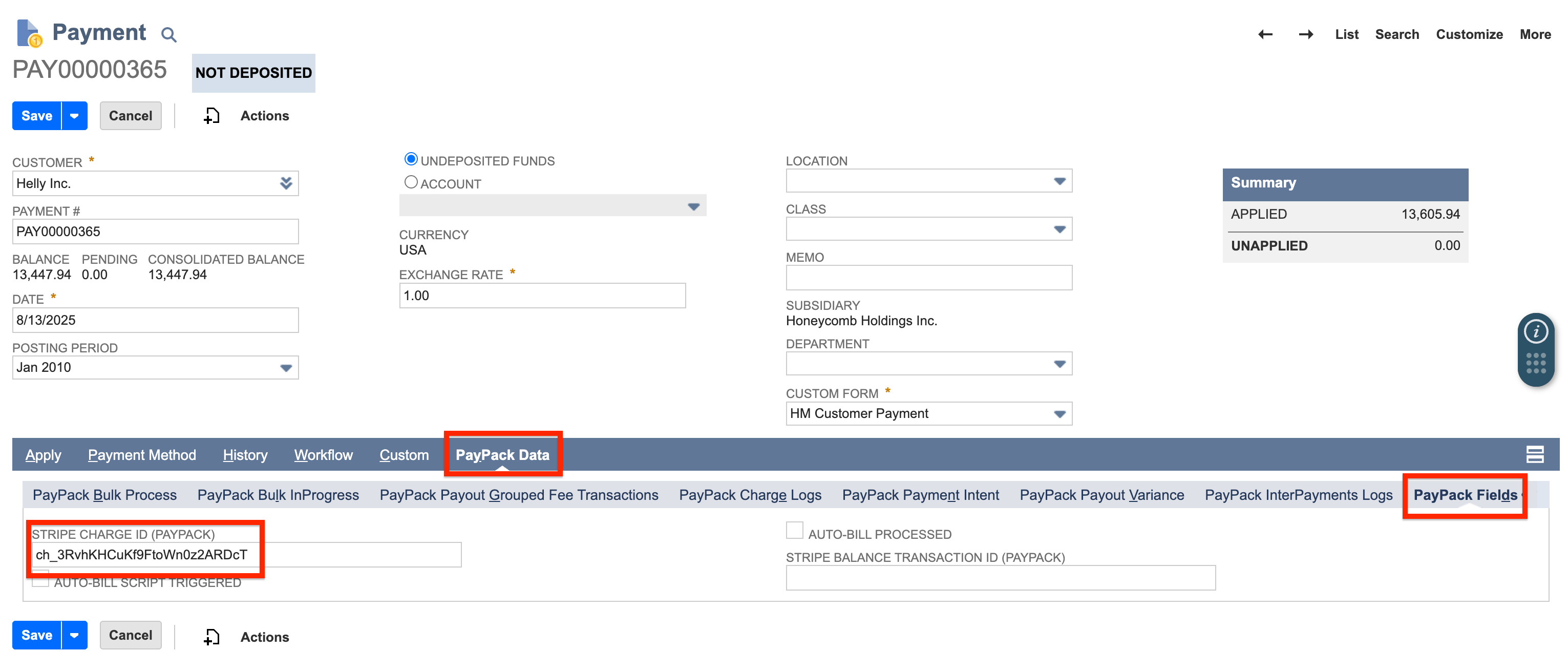 PayPack Data - Stripe Charge ID Field.png