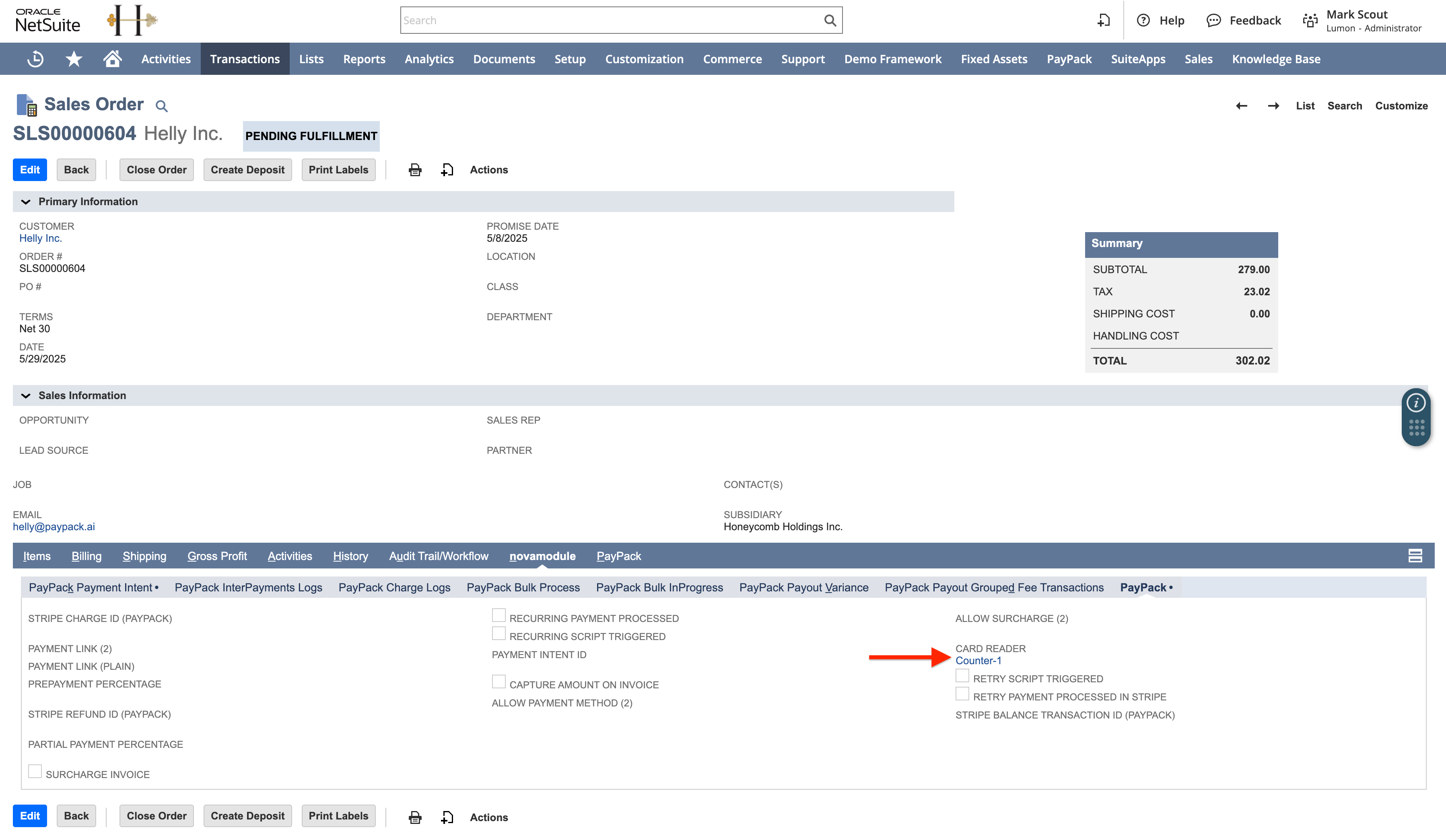 Select Card Reader on Sales Order.png