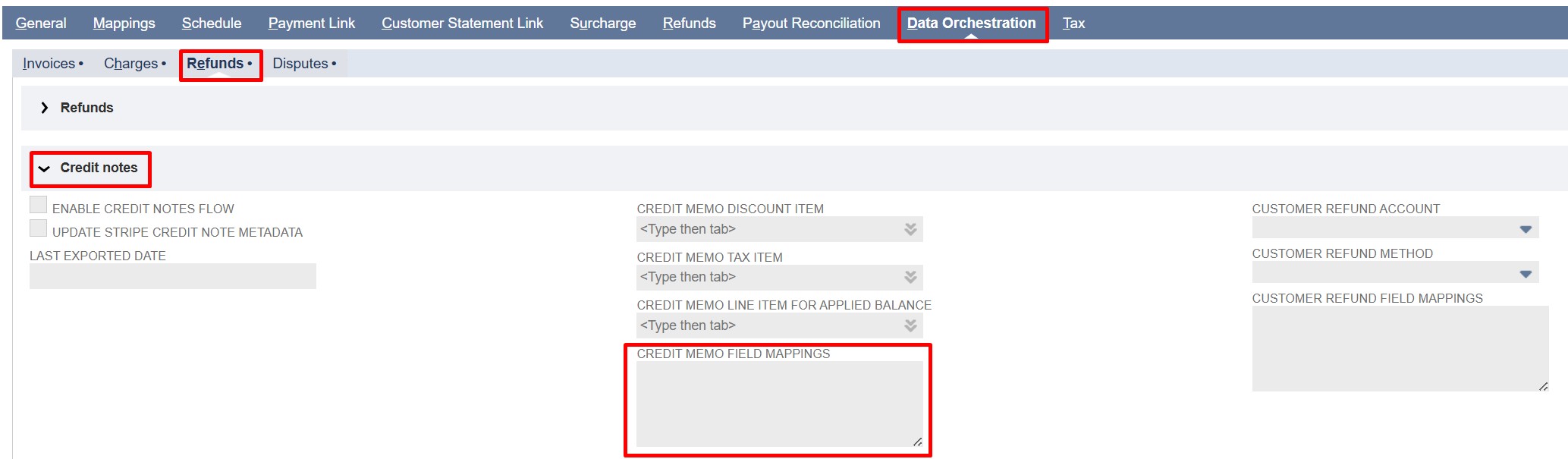 credit notes - credit memo field mappings.jpg