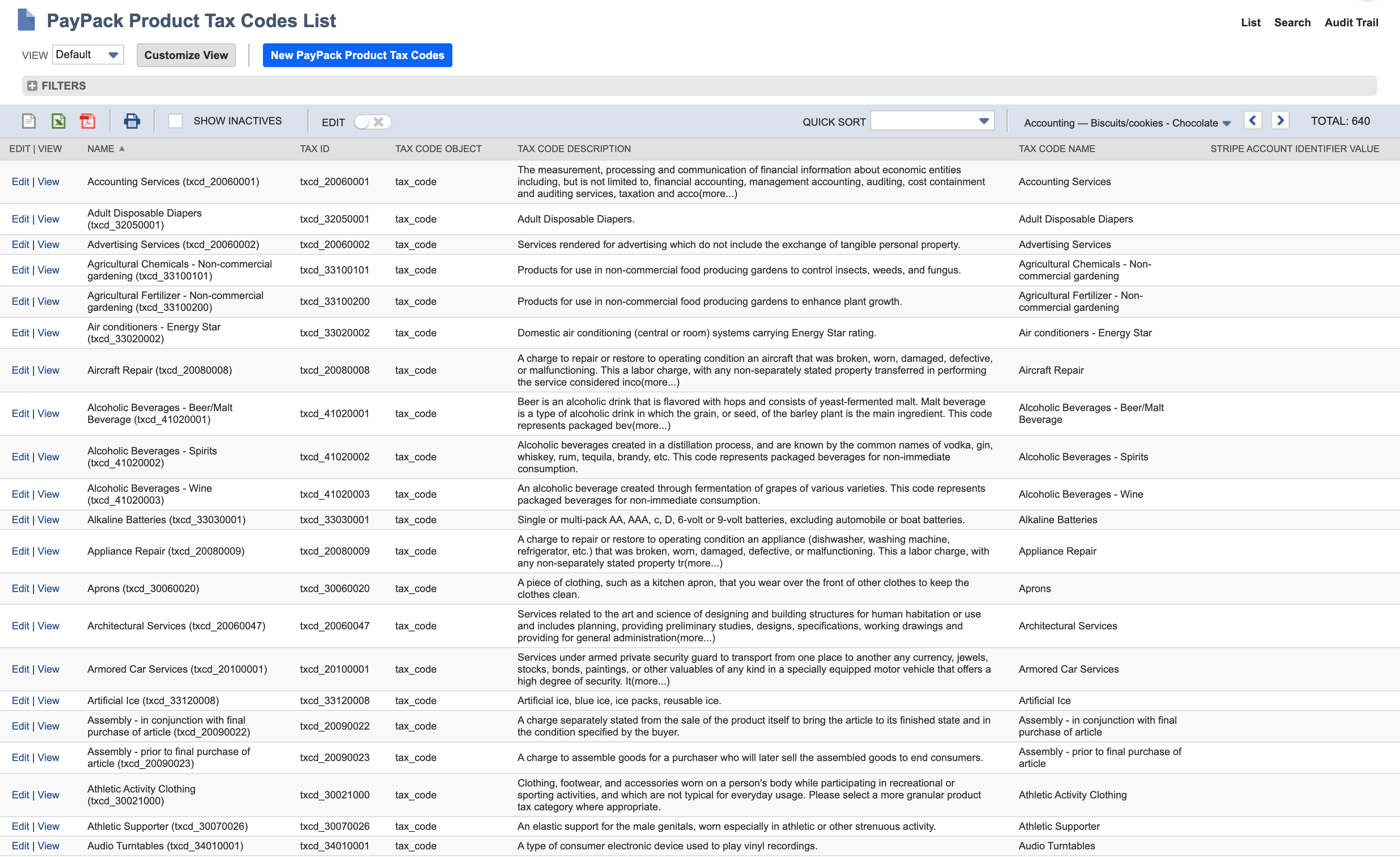 PayPack Product Tax Codes List.png