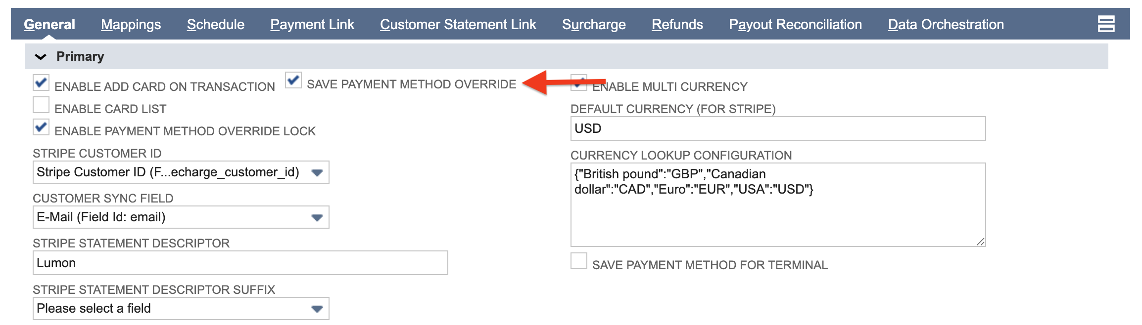 Auto-Save New Card to Payment Method Override Field.png