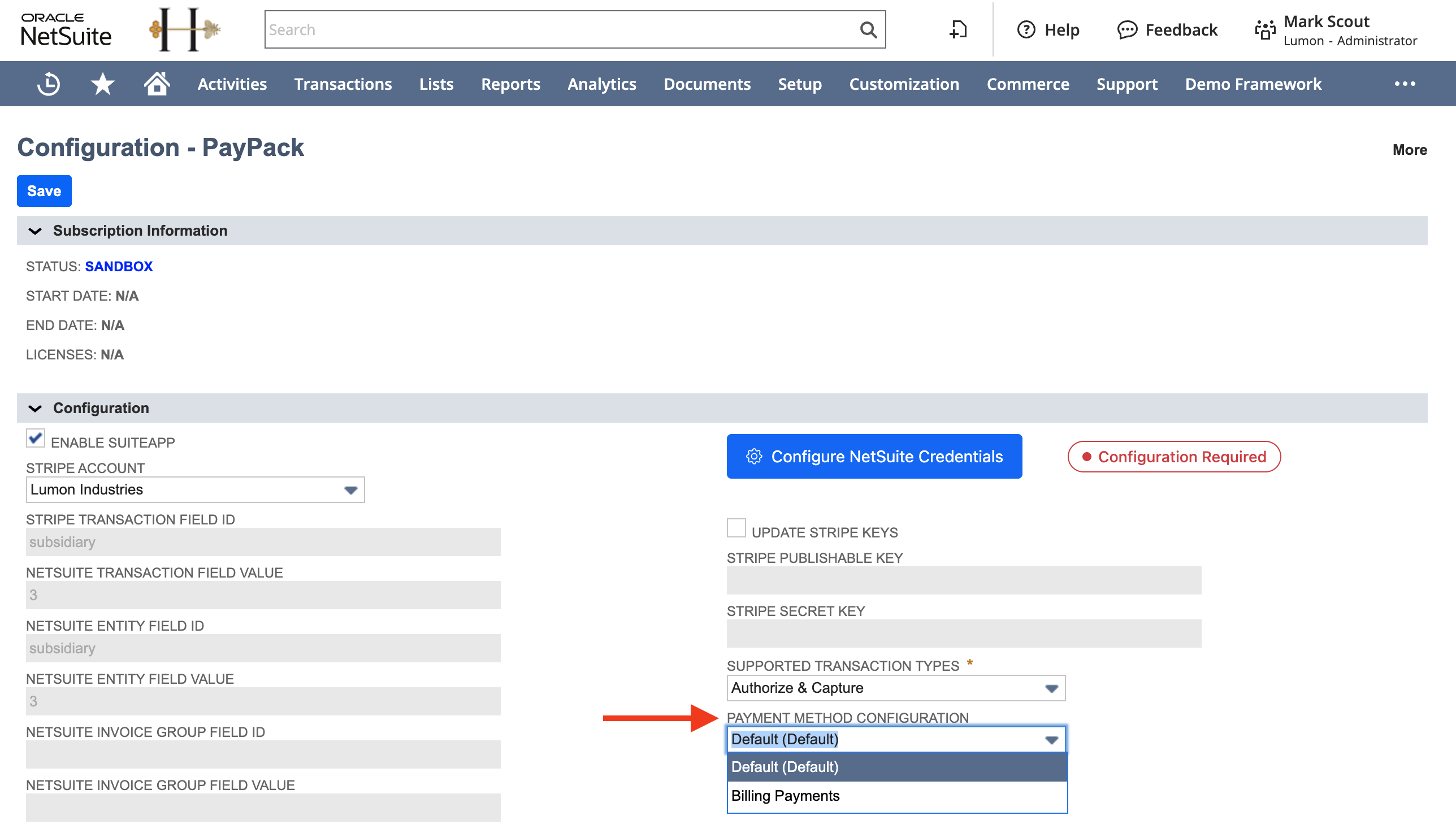 PayPack Configuration - Payment Method Configuration.png