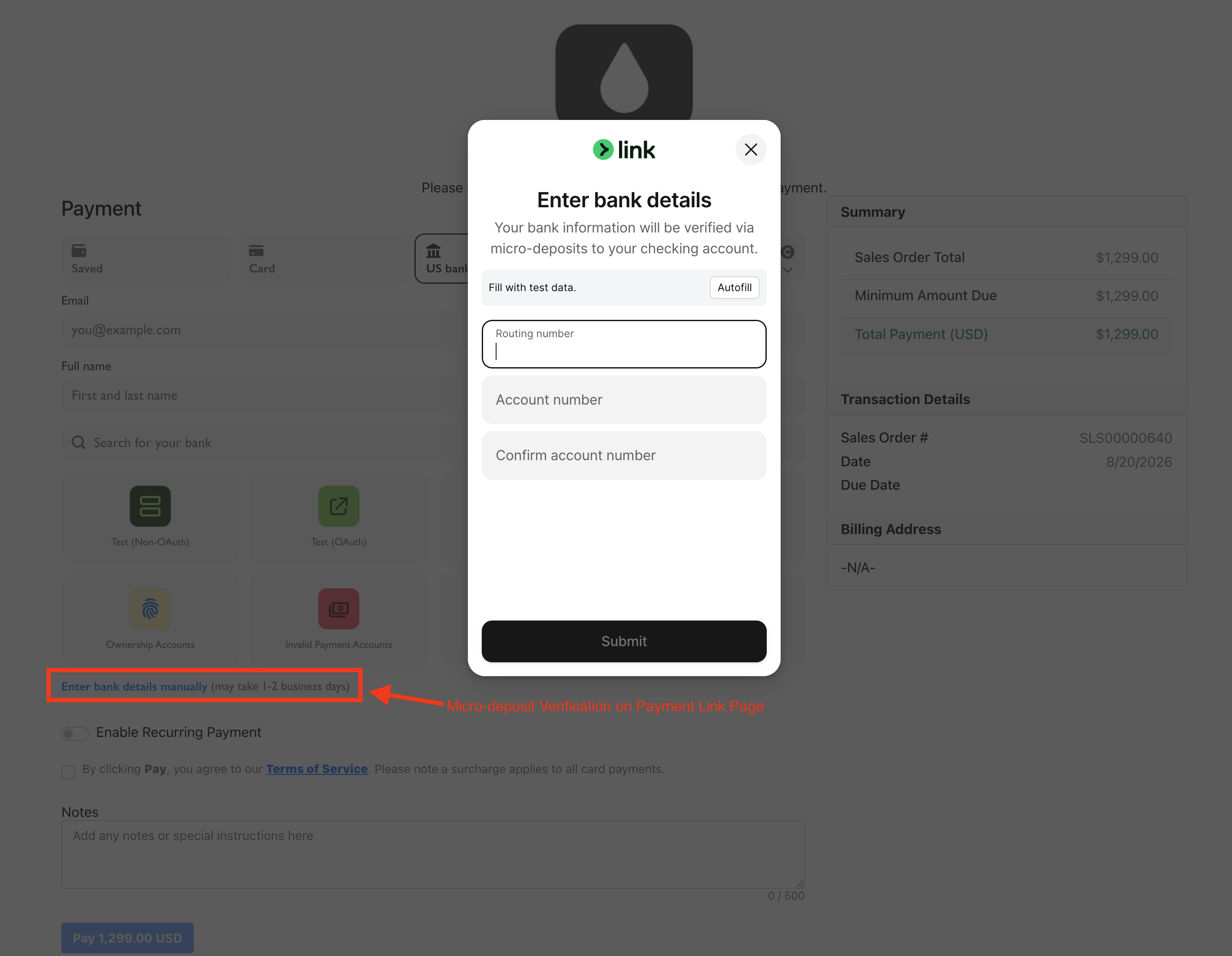 Use Micro-deposit Verification on Payment Link.png